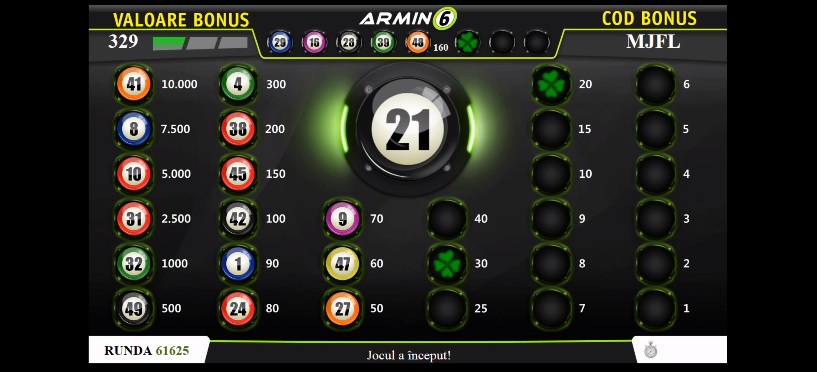 Armin Bet Armin 6 Extragere