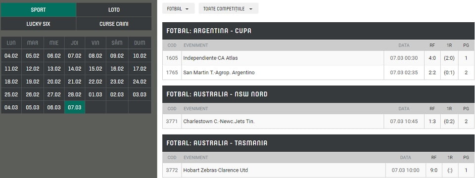 Go Bet Rezultate Meciuri