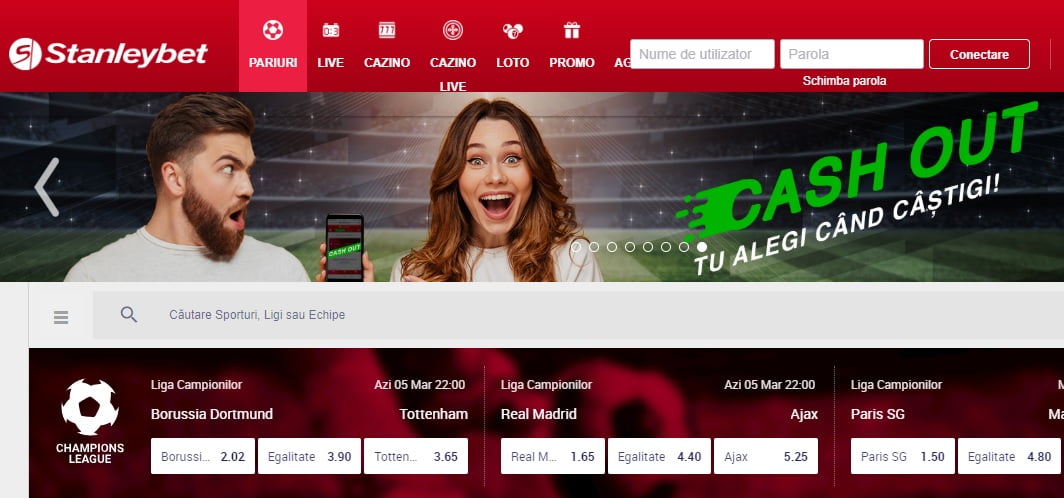 Stanleybet Pariuri Online