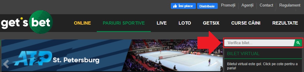 Get's Bet Verificare Bilet