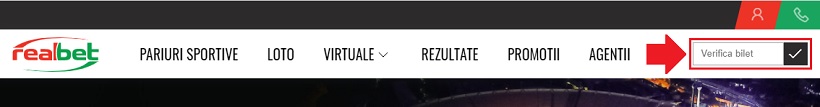 Verificare Bilet RealBet