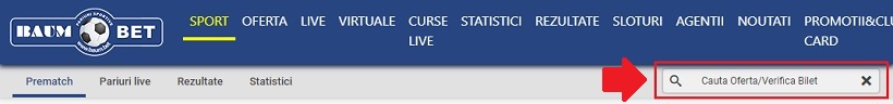 Verificare Bilet Baumbet